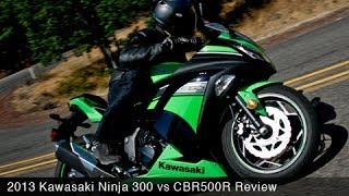 Kawasaki Ninja 300 vs CBR500R Comparison