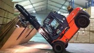 INSANELY FUNNY FORKLIFT FAIL COMPLITION
