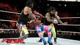 The Usos vs. The New Day - 2-on-3 Handicap Match: WWE Raw, December 21, 2015
