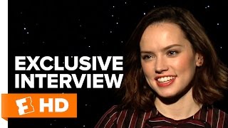 Star Wars: The Force Awakens - Exclusive Daisy Ridley Interview (2015) HD