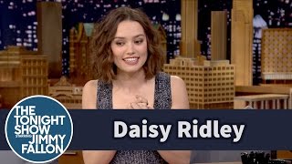 Daisy Ridley Cried over the First Force Awakens Trailer