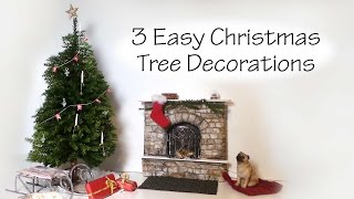 QUICK/EASY Miniature Christmas Tree Decoration Tutorial