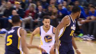 NBA: Steph Curry Puts Derrick Favors in the Blender