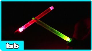 How To Make Mini Lightsabers || Science Experiment