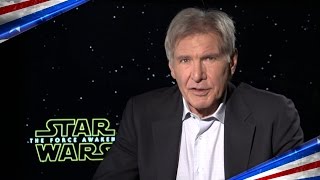 "Star Wars" icon Harrison Ford delivers a message for the troops