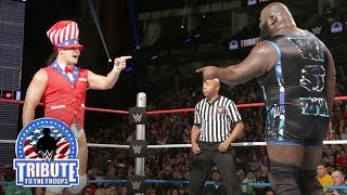 Mark Henry vs. Bo Dallas: WWE Tribute to the Troops 2015