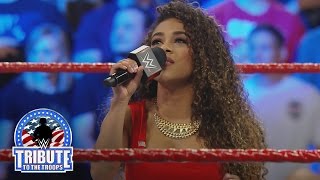 JoJo sings the National Anthem: WWE