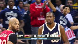 NBA: Kevin Durant Drops 29 on Chicago