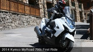 Kymco MyRoad 700i First Ride
