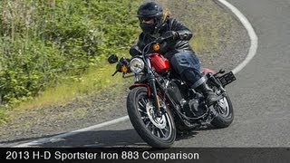 Urban Cruiser Comparison: Sportster Iron 883