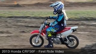 Honda CRF50F First Ride