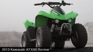 Kids ATV Shootout - Kawasaki KFX90