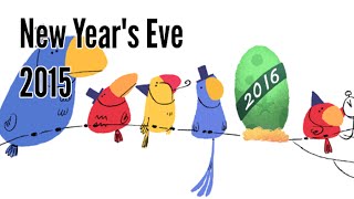Google Celebrates New Year Eve with an Animated Doodle