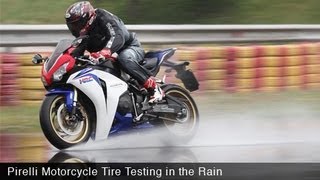 Pirelli Vizzola Proving Grounds - Wet Tire Testing
