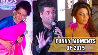 Celebs And Their Funny Moments With Media (2015)