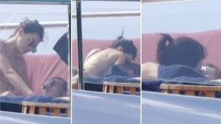 Pda Alert Kendall Jenner Harry Styles Get Wet Playful On