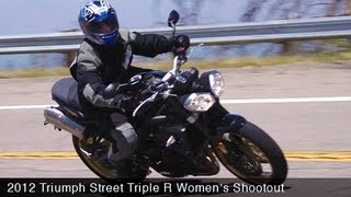 Women's Shootout: Triumph Street Triple R
