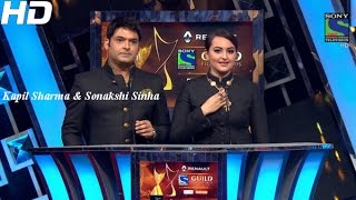 Sonakshi Sinha taking Selfie - Funny Moment - Guild Film Awards