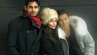 Hot Couple Alia Bhatt And Siddharth Malhotra Together In Ney York!