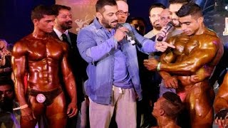 Salman Khan At Bodybuilding Competition - BodyPower Expo 2016