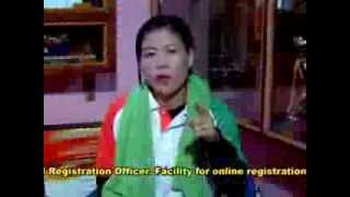 Register today to Vote by Mary Kom- Election Commission of India (English)