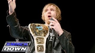 Ambrose challenges Owens to a Last Man Standing Match at Royal Rumble: SmackDown, Jan. 14, 2016