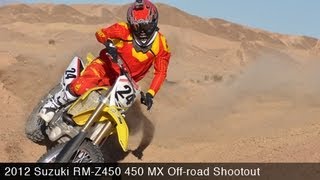 450 MX Off-Road Shootout: Suzuki RM-Z450