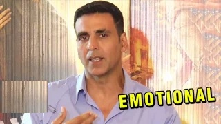 (UNCUT) Akshay Kumar Gets Emotional And Walks Away From The Media Interactions