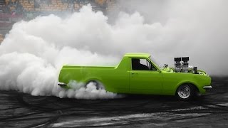 OUTLAW BLOWN UTE AT BURNOUT OUTLAWS