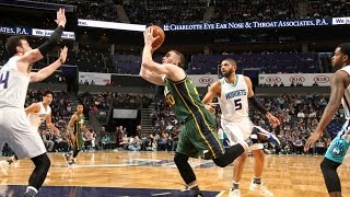 NBA: Gordon Hayward goes off for 21 points in the 1st half!