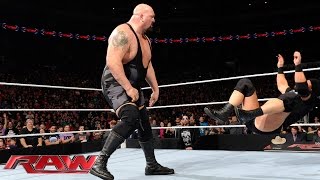 Big Show vs. Heath Slater: WWE Raw, January 18, 2016