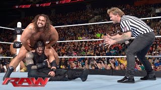 Roman Reigns vs. Rusev - Special Guest Referee Chris Jericho: WWE Raw, January 18, 2016