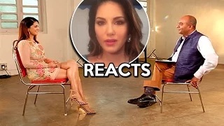 Watch: Sunny Leone REACTS To Her Interview With Bhupendra Chaubey Going Viral