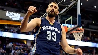 NBA: Marc Gasol Pours in 27 to Lead Grizzlies Past the Nuggets