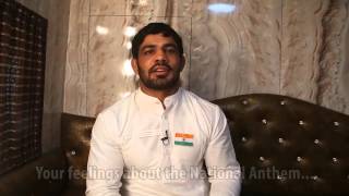 Sushil Kumar shares his thoughts about The Sports Heroes National Anthem