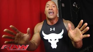 The Rock returns to WWE Raw! : January 25, 2016