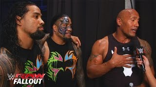 The Rock gets welcomed back to the WWE: WWE Raw Fallout, January 25, 2016