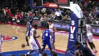 NBA: Nerlens Noel Throws Down on Andre Drummond