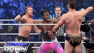 The Usos, Dolph Ziggler & Titus O'Neil vs. The New Day & The Miz: WWE SmackDown, Jan. 28, 2016