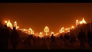 Rashtrapati Bhawan blazes with lights