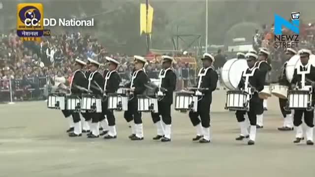Bands, Martial tunes, Marching Songs mark Beating Retreat