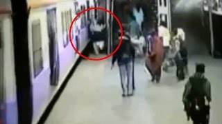Dadar Local crushes man while he attempts to board, Watch viral video