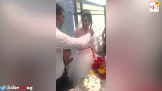 Angry Groom hits Bride on Wedding Day