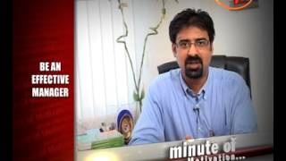 How To Be An Effective Manager - Kapil Kakar (Corporate Trainer) - Minute Of Motivation