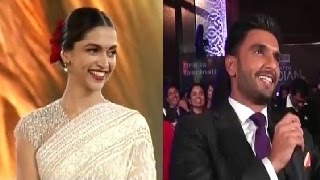 Ranveer Singh Praises Girlfriend Deepika Padukone at the NDTV Awards 2016