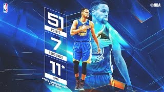 NBA: Stephen Curry Explodes for 51 Points!