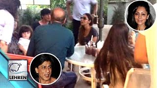 Shahrukh Khan's Lunch Date With AbRam, Suhana And GaurI