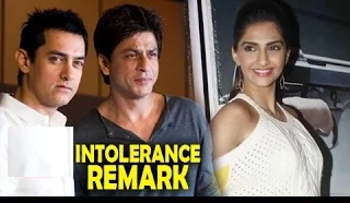 Sonam Kapoor Defends Shahrukh Khan And Aamir Khan Over Intolerance Contoversy