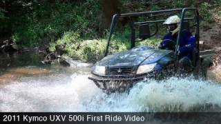 Kymco UXV 500i First Ride Video