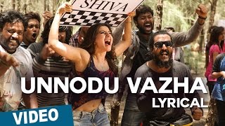 Unnodu Vazha || Tamil Song with Lyrics || Bangalore Naatkal || Arya || Bobby Simha || Samantha || Gopi Sunder